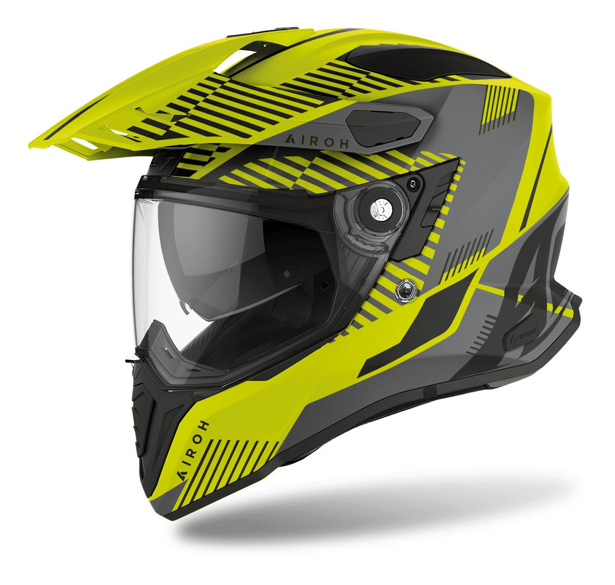 Helmet Commander Boost Yellow Matt